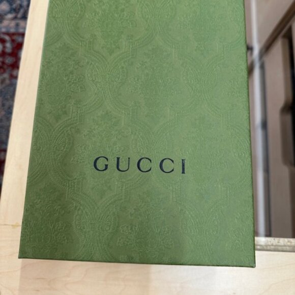 Gucci Calfskin Small Cross Body Blue Bag - Picture 8 of 8